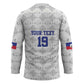 Custom Afro-Haitians Football Hockey Jersey National Flag Design