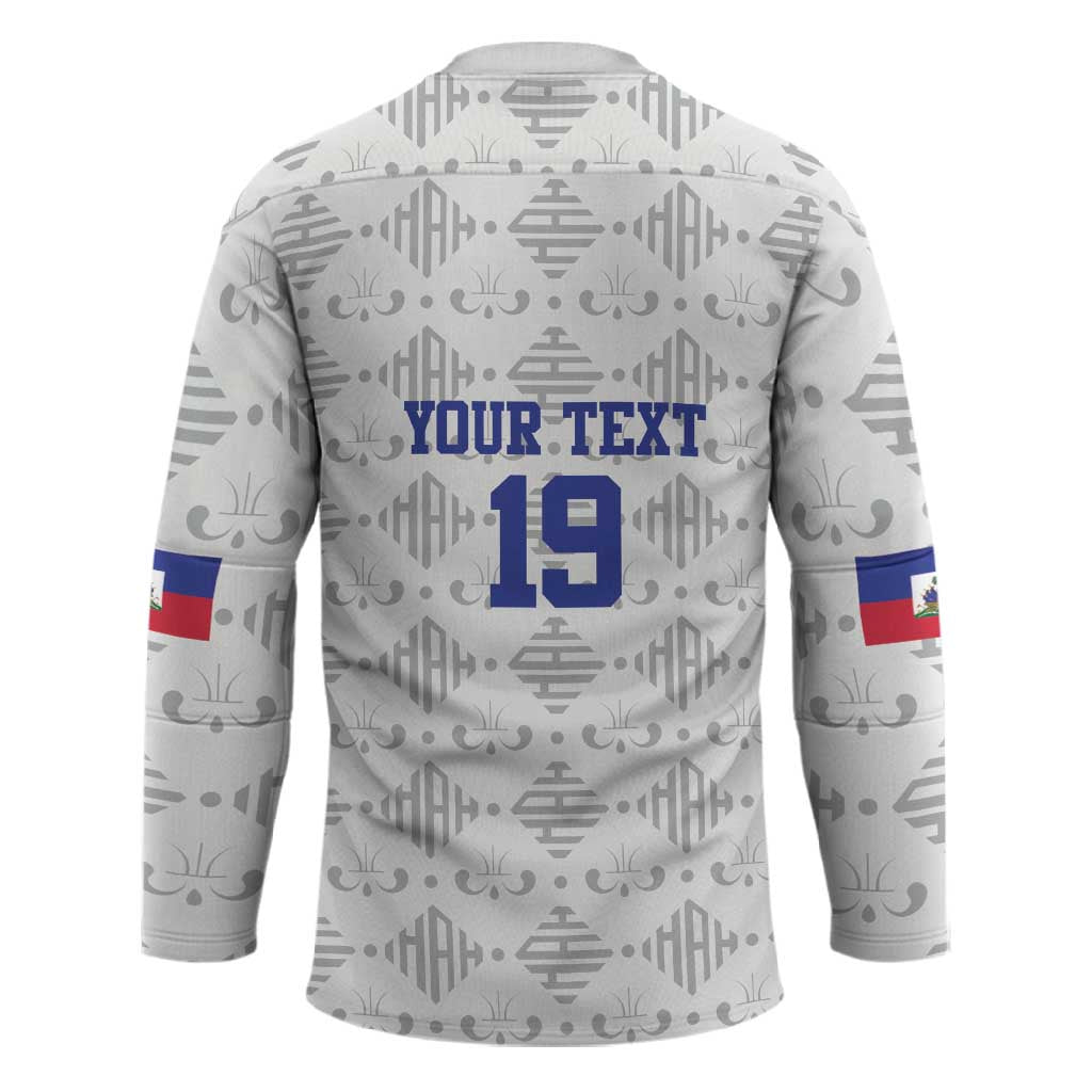 Custom Afro-Haitians Football Hockey Jersey National Flag Design