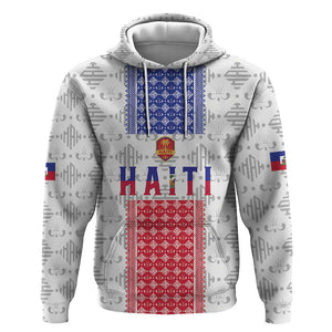 Custom Afro-Haitians Football Hoodie National Flag Design - African Pride
