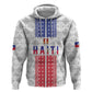 Custom Afro-Haitians Football Hoodie National Flag Design - African Pride