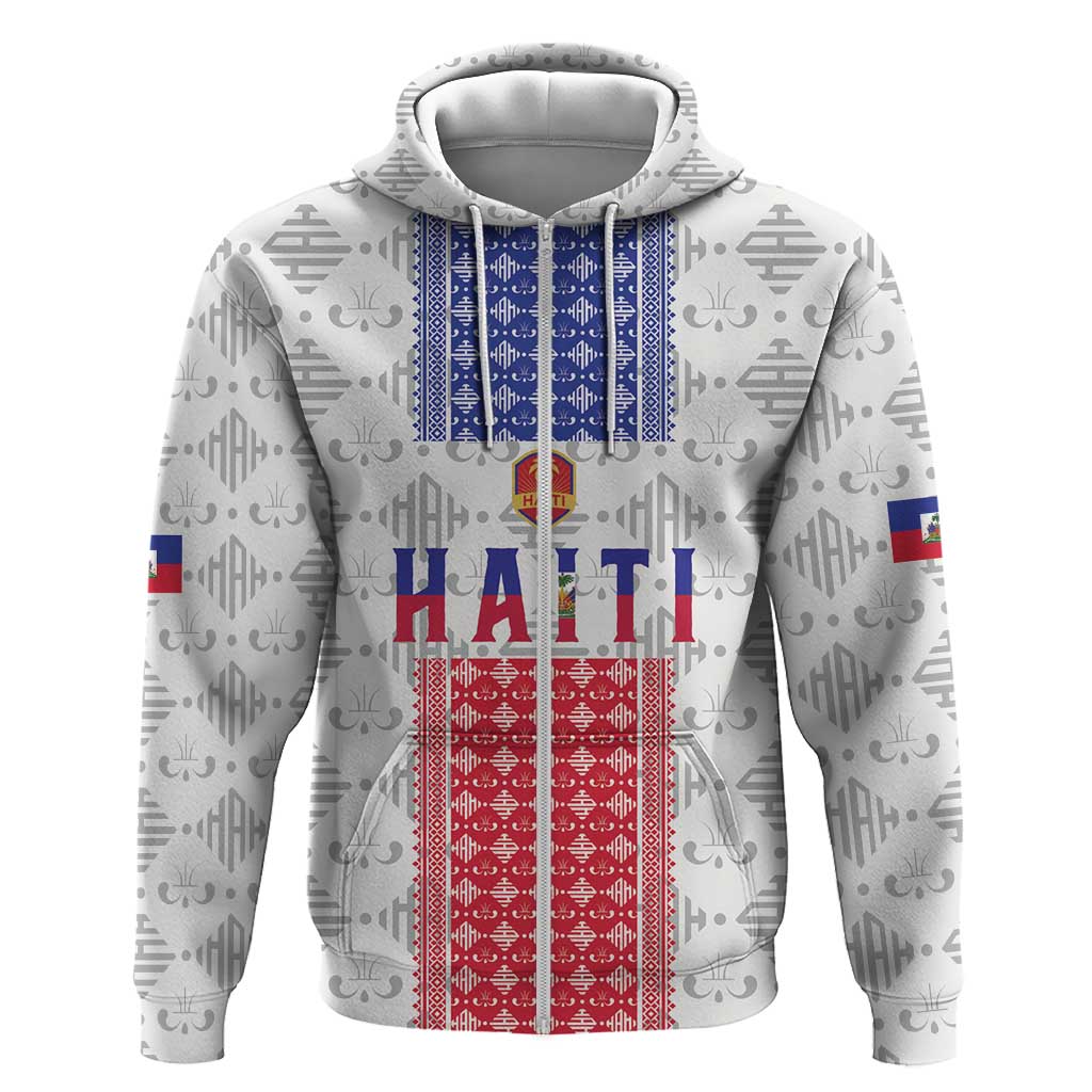 Custom Afro-Haitians Football Hoodie National Flag Design - African Pride