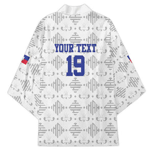 Custom Afro-Haitians Football Kimono National Flag Design
