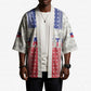Custom Afro-Haitians Football Kimono National Flag Design