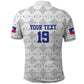 Custom Afro-Haitians Football Polo Shirt National Flag Design LT19