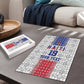 Custom Afro-Haitians Football Puzzle National Flag Design