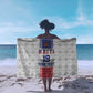 Custom Afro-Haitians Football Sarong National Flag Design - African Pride