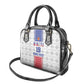 Custom Afro-Haitians Football Shoulder Handbag National Flag Design - African Pride