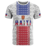Custom Afro-Haitians Football T shirt National Flag Design - African Pride