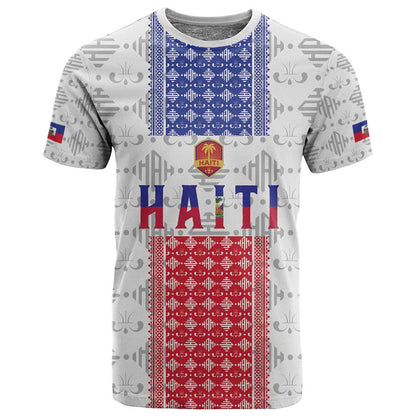 Custom Afro-Haitians Football T shirt National Flag Design - African Pride