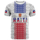 Custom Afro-Haitians Football T shirt National Flag Design LT19
