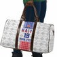 Custom Afro-Haitians Football Travel Bag National Flag Design