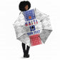 Custom Afro-Haitians Football Umbrella National Flag Design