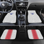 Custom Afro-Haitians Football Car Mats Paisley Flag Pattern Design - African Pride