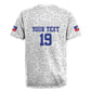 Custom Afro-Haitians Football Rugby Jersey Paisley Flag Pattern Design LT19