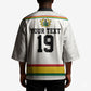 Custom World Football 2026 Ghana Kimono Black Star Adinkra Heritage White Version