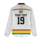 Custom World Football 2026 Ghana Women Casual Shirt Black Star Adinkra Heritage White Version