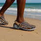 Mali Mud Cloth Clogs Shoes Traditional Bologan Pattern - African Pride