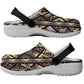 Mali Mud Cloth Legacy Clogs Shoes African Tribal Pattern - African Pride