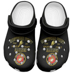 Montford Point Marines Clogs Shoes African American Heroes Black - African Pride