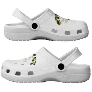 Montford Point Marines Clogs Shoes African American Heroes White - African Pride