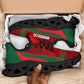 Morocco 2026 Football Clunky Sneakers Go Atlas Lions Islamic Pattern Curve Stylized - African Pride