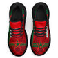 Morocco 2026 Football Clunky Sneakers Go Atlas Lions Islamic Pattern Curve Stylized - African Pride