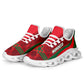 Morocco 2026 Football Clunky Sneakers Go Atlas Lions Islamic Pattern Curve Stylized - African Pride