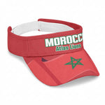Morocco 2026 Football Sun Visor Cap Go Atlas Lions