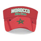 Morocco 2026 Football Sun Visor Cap Go Atlas Lions