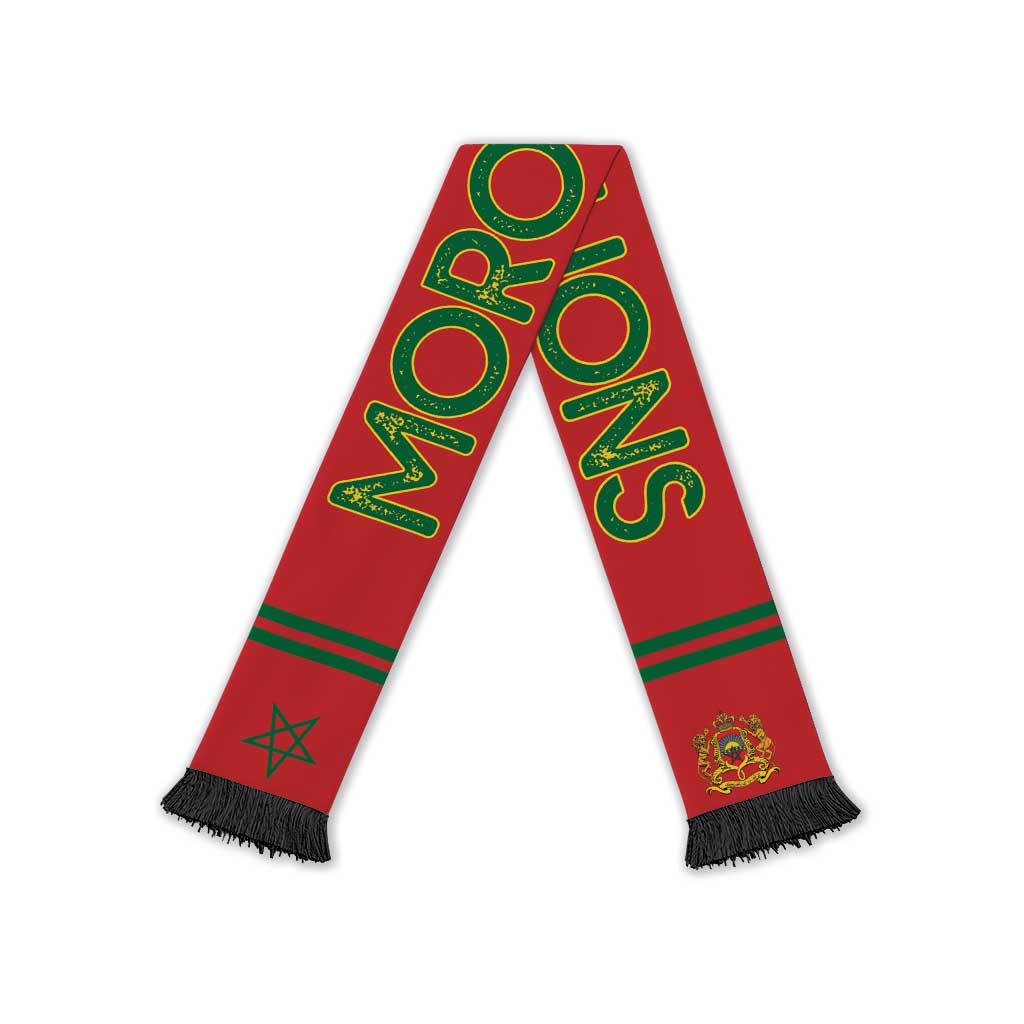 Morocco 2026 World Football Soccer Scarf Go Champions