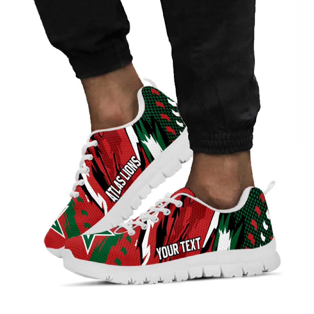 Morocco World Football 2026 Personalized Sneakers African Pride Never Dies