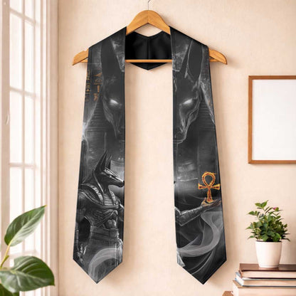 Mythical Anubis Graduation Stole The Egyptian God of Death