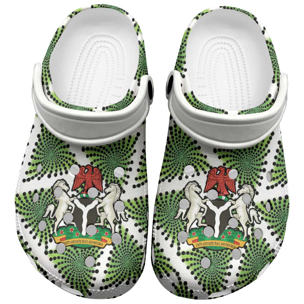 Nigeria Football Clogs Shoes Come On Super Eagles - African Pride