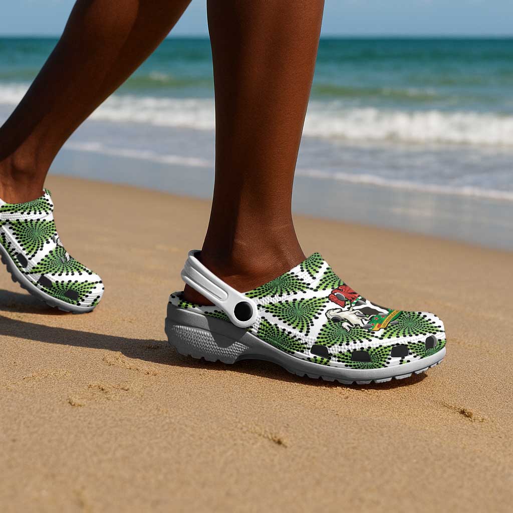 Nigeria Football Clogs Shoes Come On Super Eagles - African Pride