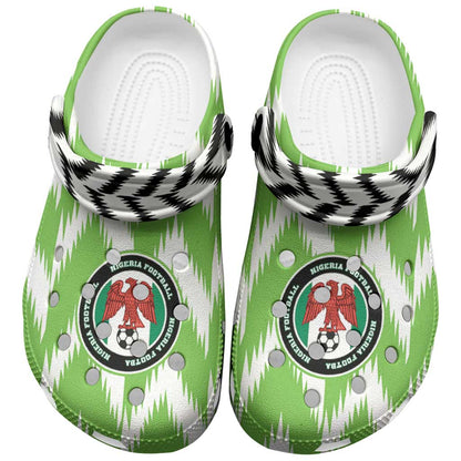 Nigeria Football Clogs Shoes Super Eagles - Let’s Do It Again