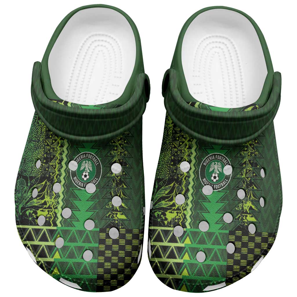 Nigeria Football Clogs Shoes The Naija-Tribal Sporty Style - African Pride