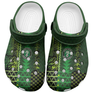 Nigeria Football Clogs Shoes The Naija-Tribal Sporty Style - African Pride