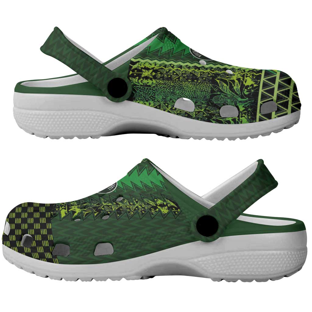 Nigeria Football Clogs Shoes The Naija-Tribal Sporty Style - African Pride
