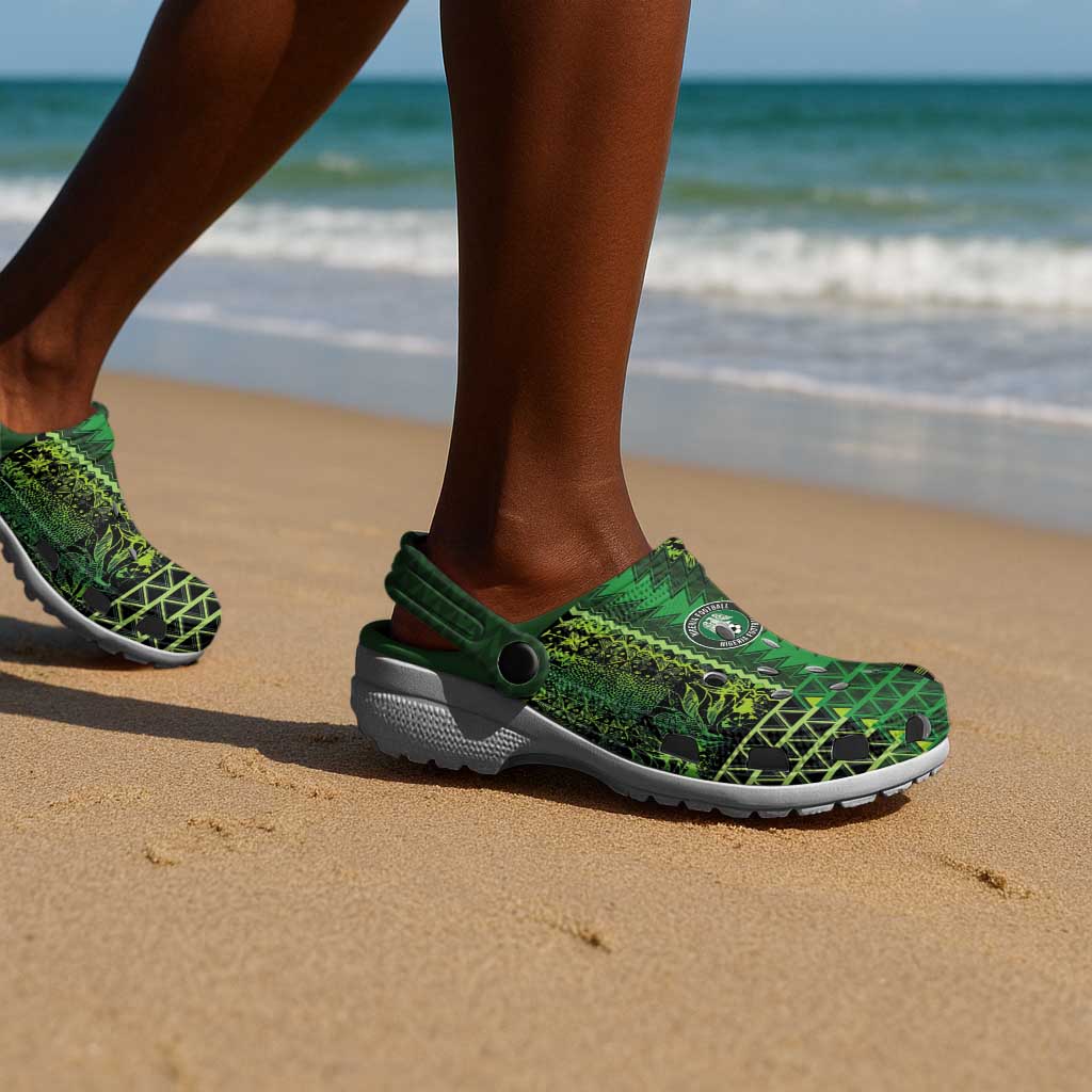 Nigeria Football Clogs Shoes The Naija-Tribal Sporty Style - African Pride