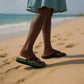 Nigeria Football Flip Flops The Naija-Tribal Sporty Style - African Pride
