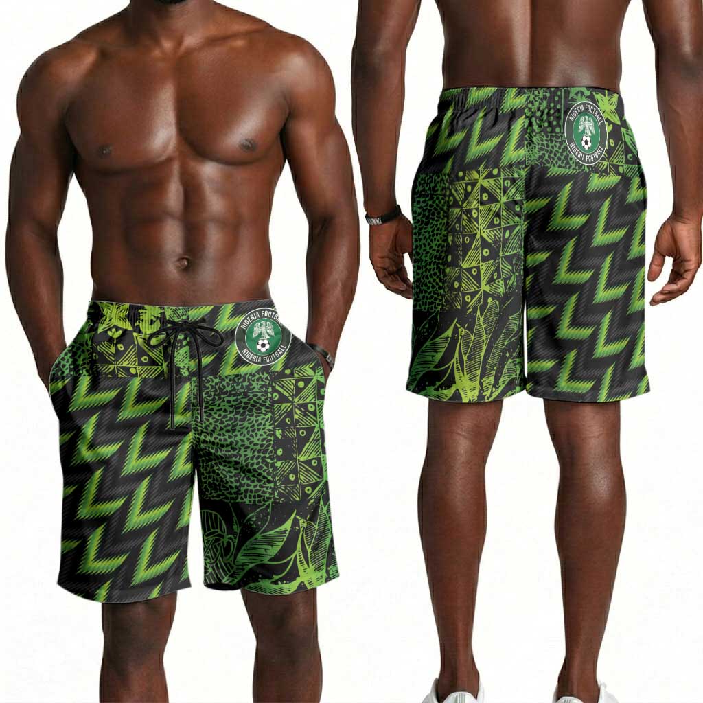 Nigeria Football Shorts for Men Champions-Super Eagles - African Pride