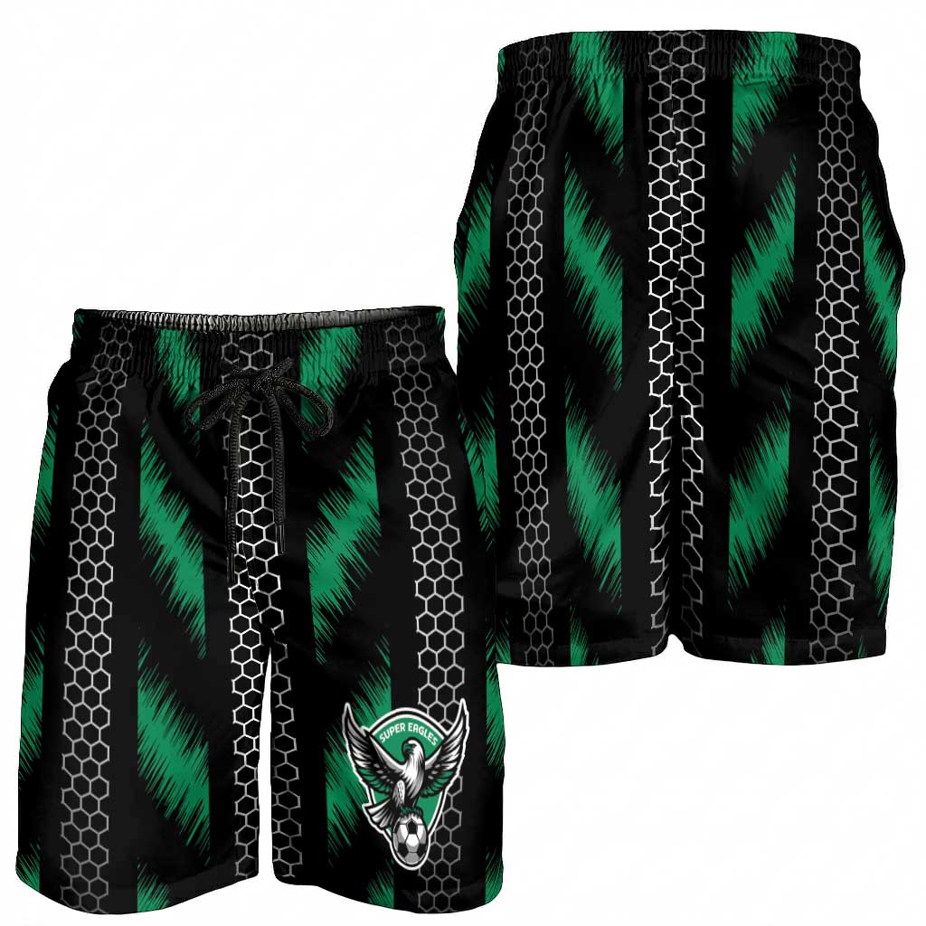 Nigeria Football Shorts for Men Soar Super Eagles