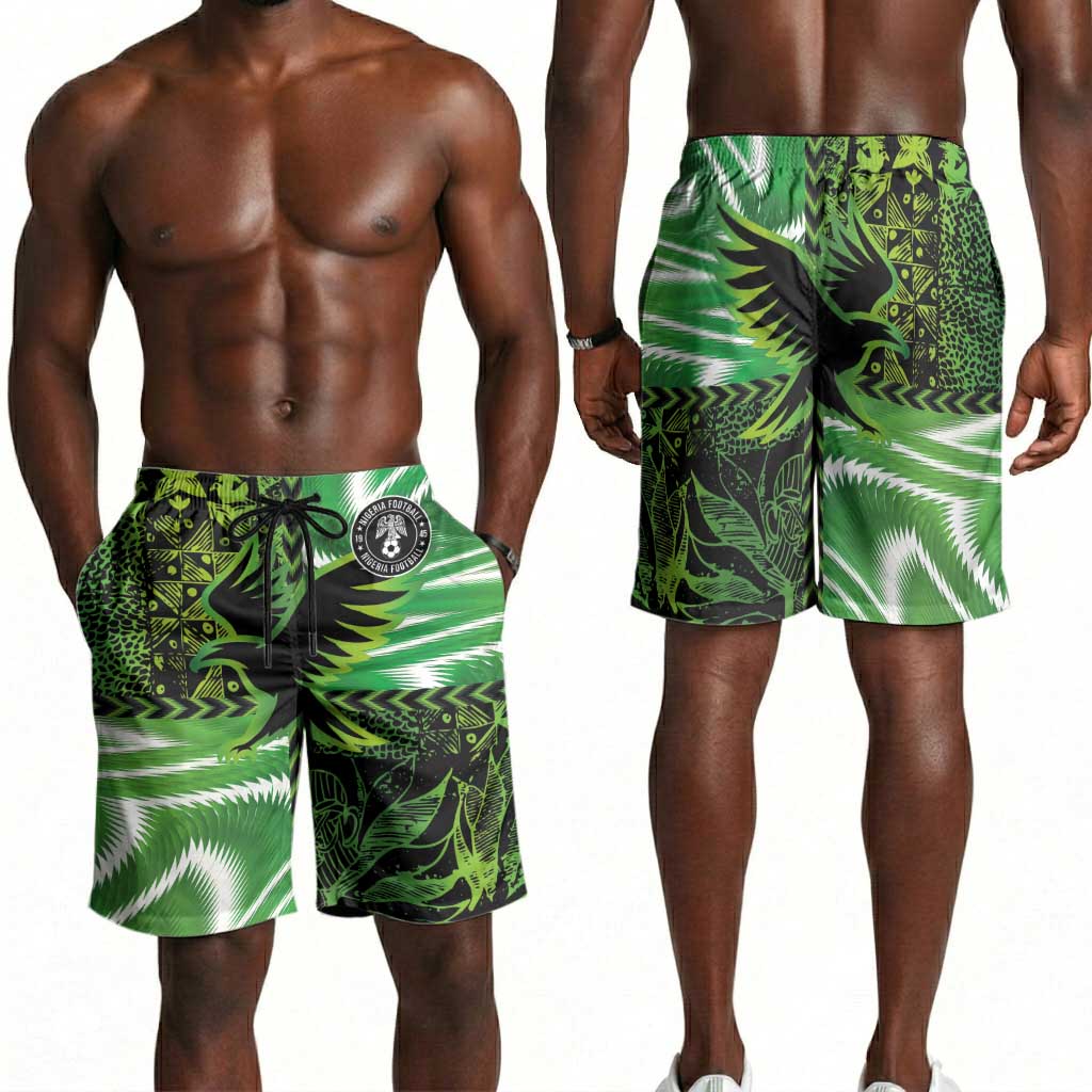 Nigeria Football Shorts for Men Super Eagles-Africa Spirit - African Pride