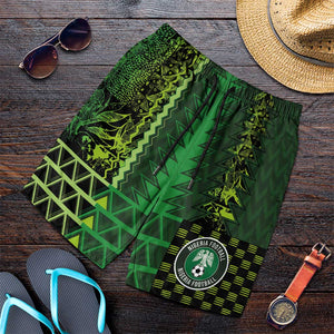 Nigeria Football Shorts for Men The Naija-Tribal Sporty Style - African Pride