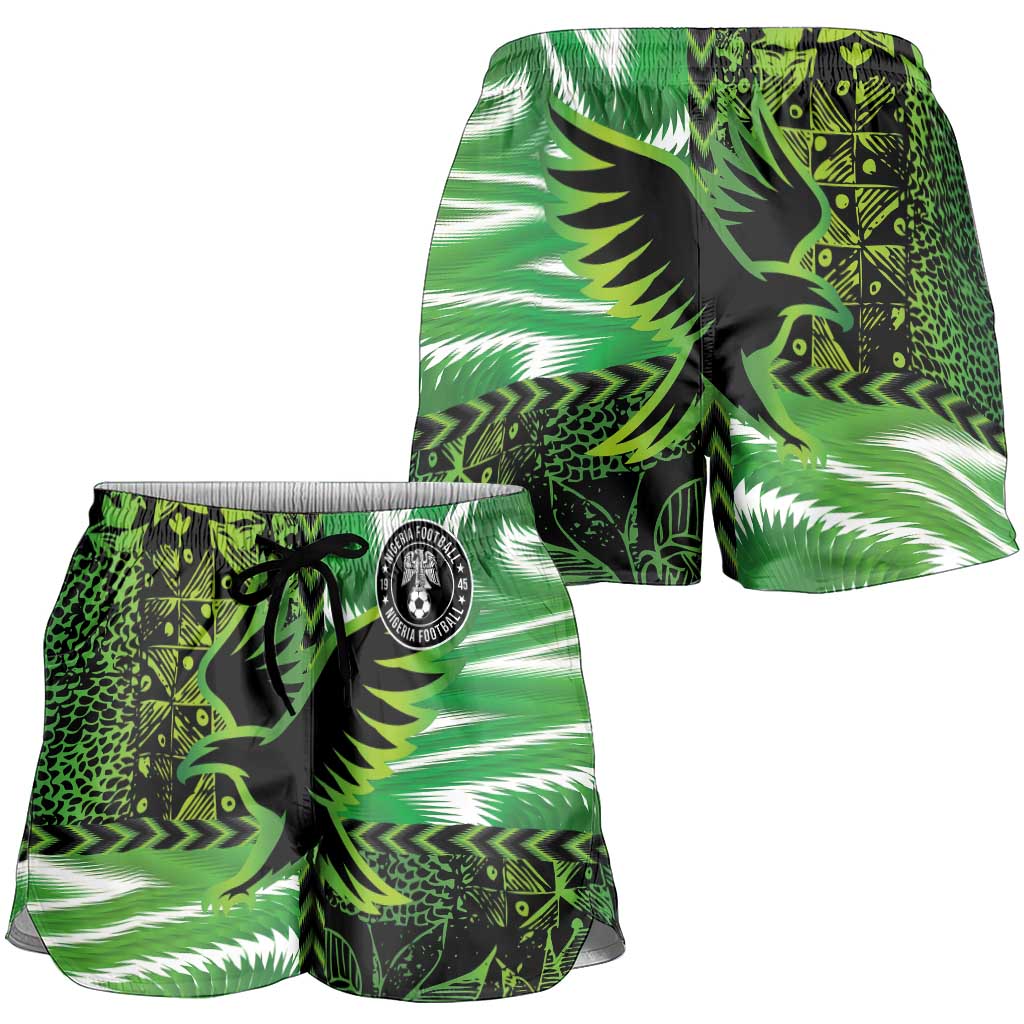 Nigeria Football Shorts for Women Super Eagles-Africa Spirit - African Pride