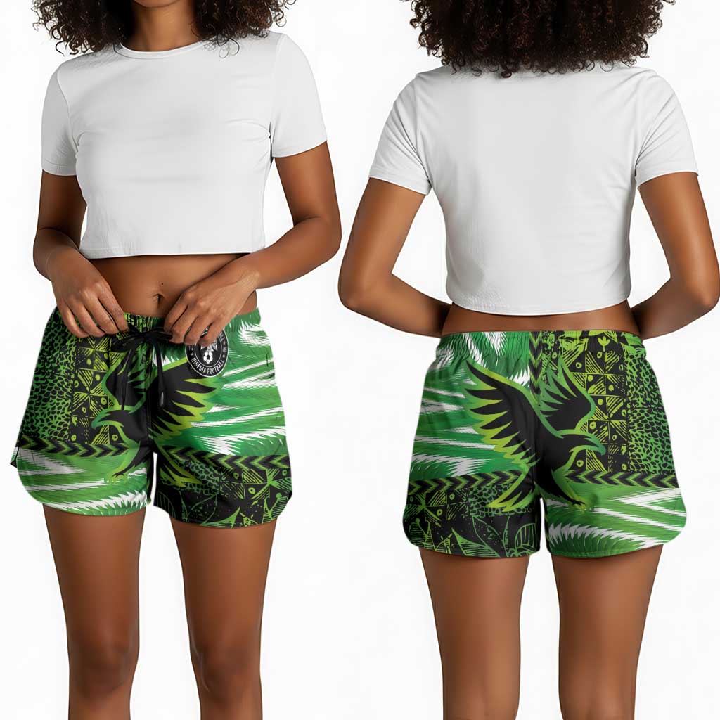 Nigeria Football Shorts for Women Super Eagles-Africa Spirit - African Pride