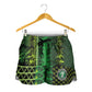 Nigeria Football Shorts for Women The Naija-Tribal Sporty Style - African Pride