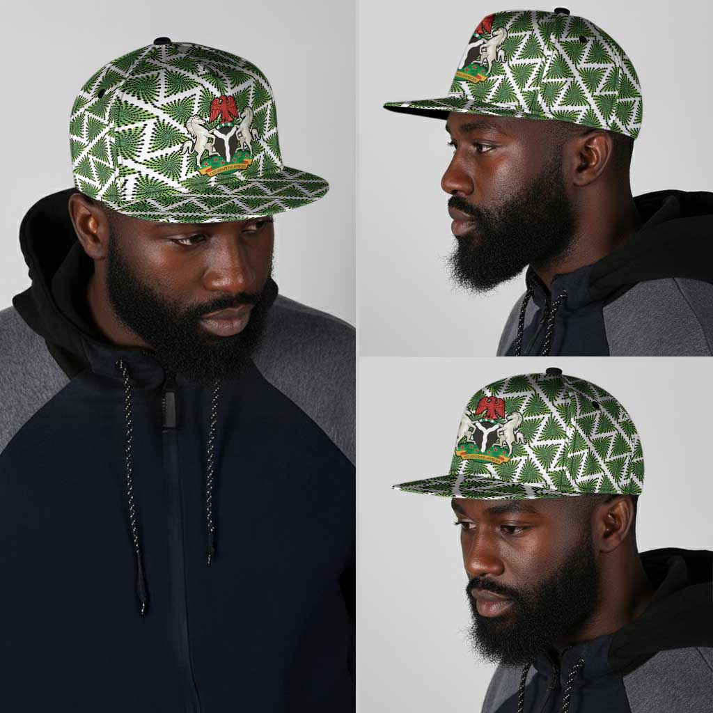 Nigeria Football Snapback Cap Come On Super Eagles - African Pride