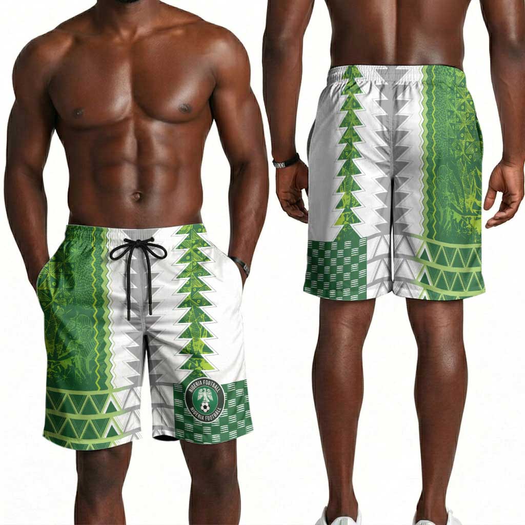 Nigeria National Football Shorts for Men Naija Super Eagles - African Pride