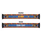 Personalized DR Congo National Football Soccer Scarf The Leopards Tropical Jungle Leaf Botanical Art